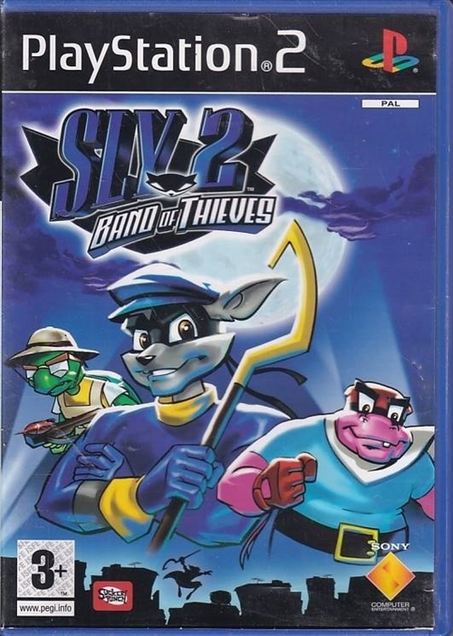 Sly 2 Band of Thieves - PS2 (B Grade) (Genbrug) (eng)